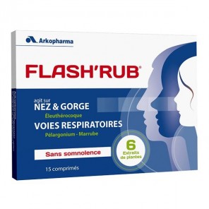 Arkopharma FlashRub 15 Comprimés