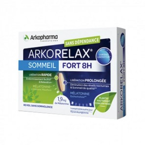 Arkopharma arkorelax sommeil fort 8h 15 comprimes