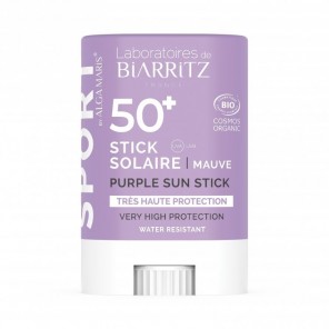 Biarritz stick solaire mauve spf50+ 12g