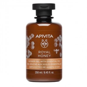 Apivita royal honey gel douche aux huiles essentielles 250ml