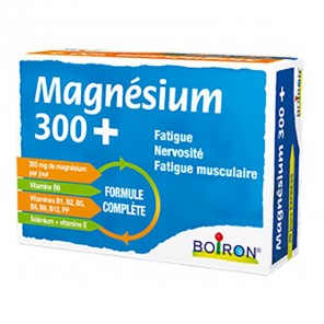 Boiron magnésium 300+ boîte de 160 comprimés