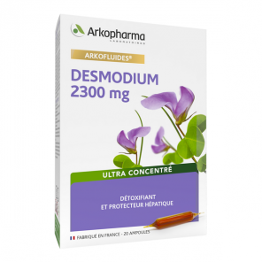 Arkopharma arkofluides desmodium 2300 mg bio 20 ampoules