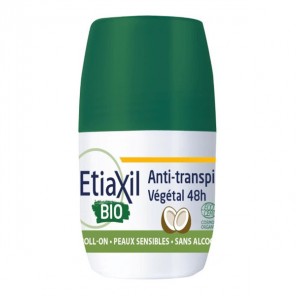 Etiaxil bio anti-transpirant végétal 48h roll-on 50ml