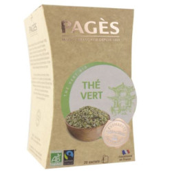Infusion thé vert Pagès