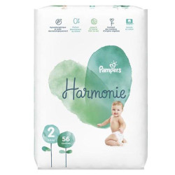 Couches 4-8 kg x56 Pampers...